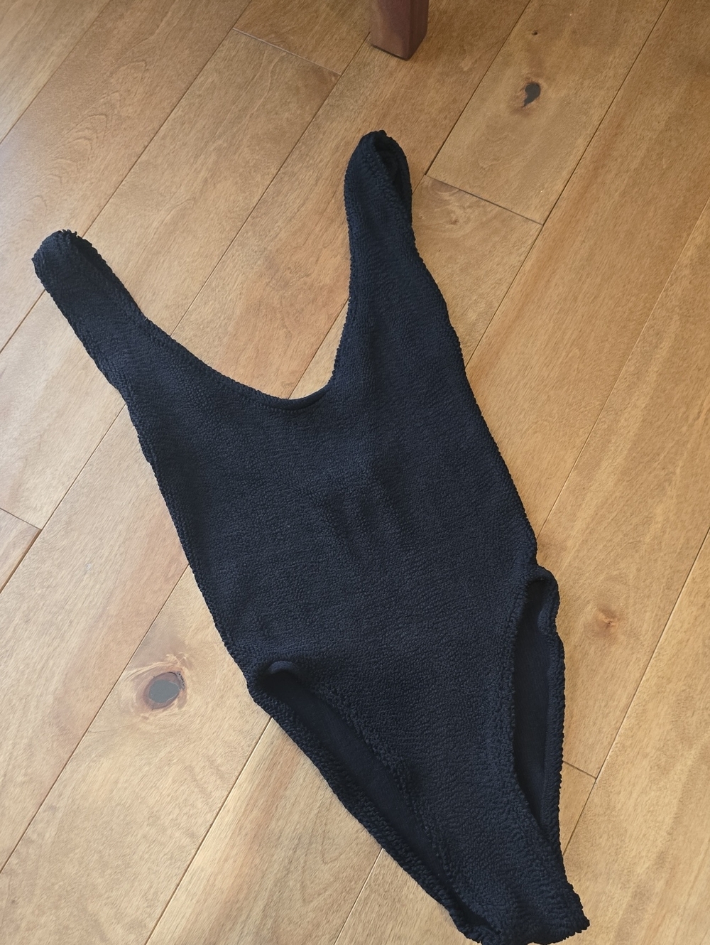 Classic Black One-Piece Swimsuit